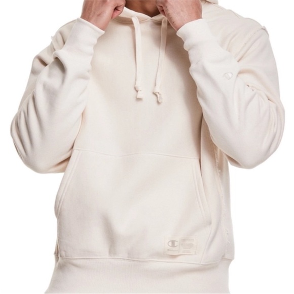 Champion ‘Natural State’ Reverse Weave Hooded Sweatshirt - Picture 3 of 6
